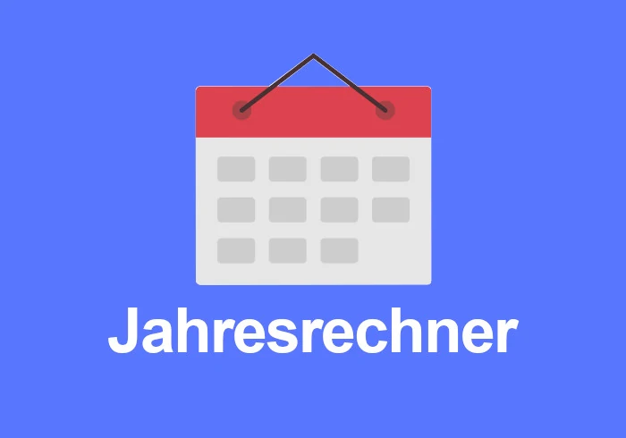 Jahresrechner online