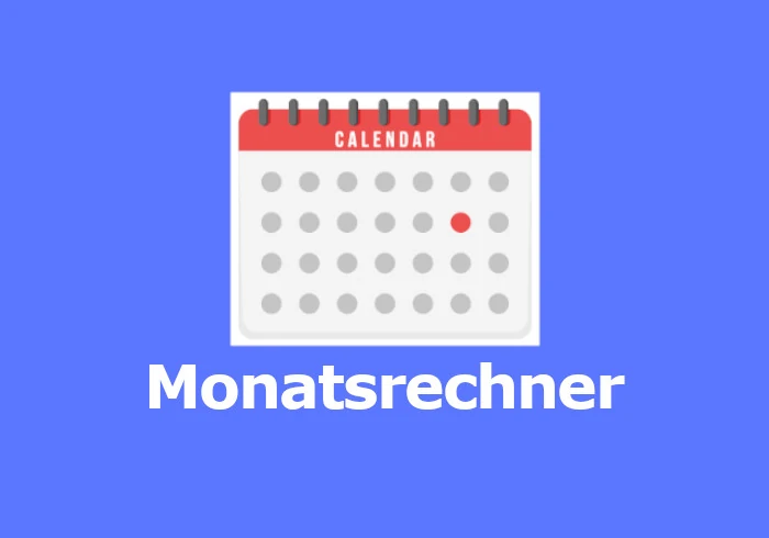 Monatsrechner online
